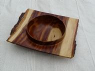 Plumwwod Sqare Edge Bowl £60 